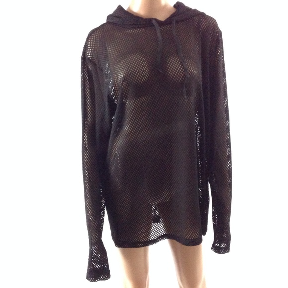 weekday hoodie black